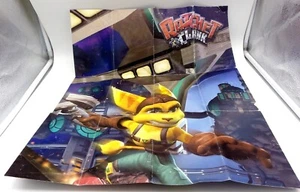 Ratchet And Clank Sony PlayStation 2 PS2 2007 Large Poster Only 18"X30" - Bild 1 von 3