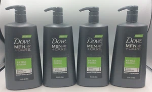 Jabón corporal y facial refrescante micro hidratante extra fresco Dove Men+Care 23,5 4/estuche - Imagen 1 de 3