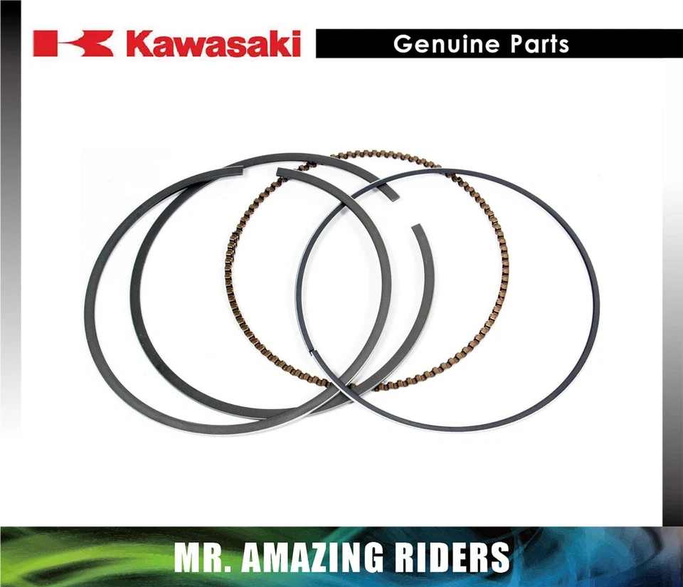 KAWASAKI OEM 2008-2011 PISTON RING SET KLR650 KLR 650 13008-0033 - Image 1 of 1