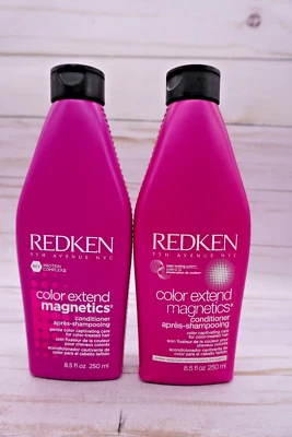 LOT OF 2 REDKEN COLOR EXTEND MAGNETICS CONDITIONER 8.5 OZ - Image 1 of 2