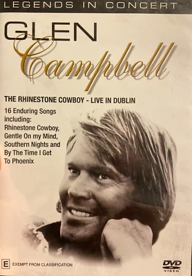 Legends In Concert : Glen Campbell NEW/sealed region 4 DVD (music) - image 1 of 3