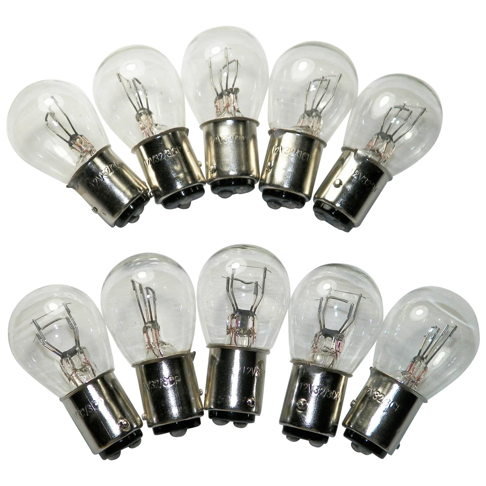 #1157 Standard Tail Light Bulbs Brake Light (10 PACK) #29 - Image 1 of 1