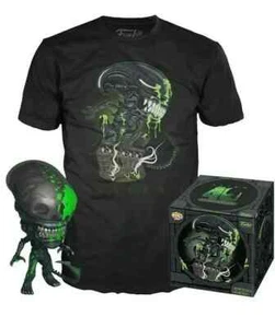 2019 FUNKO POP! ALIEN 40th ANNIVERSARY COLLECTORS EDITION w/T-SHIRT S - SEALED - Picture 1 of 6