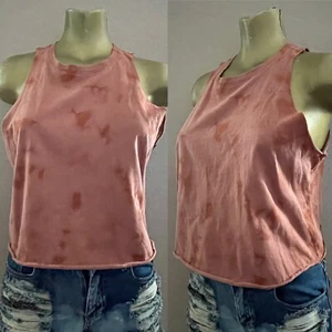Deconstructed Tie-Dye TANK TOP Size Medium - Picture 1 of 8