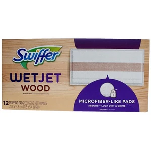 6 Pack Swiffer WetJet Mopping Pads, 12 Ct 8.9 oz - Picture 1 of 2