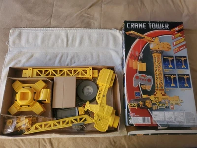 Motor Max Model #76452 Crane Tower Over 16 Pieces 3 Sound Effects & Electronic - Image 1 of 4