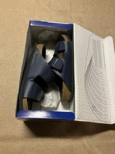Birkenstock Damen Arizona Sandale Blau Leder EU 37 US 6 - Bild 1 von 11