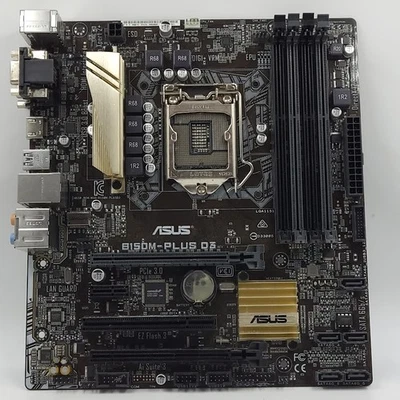 Placa Base Asus B150M-Plus D3 Usada Funcionando - Imagen 1 de 4