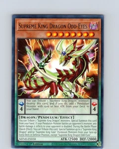 Yu-Gi-Oh TCG Supreme King Dragon Odd-Eyes MZMI-EN058 1st Edition Rare Card NM - Picture 1 of 2