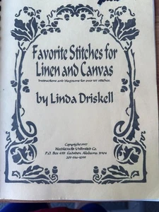 Lieblingsstiche für Leinen und Leinwand von Linda Driskell 1997 (gebraucht) - Bild 1 von 1