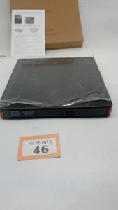 Pop Up Mobile External DVD R/RW USB 3 Disk Drive DC 5V Class 1 Laser Product New - Afbeelding 1 van 9