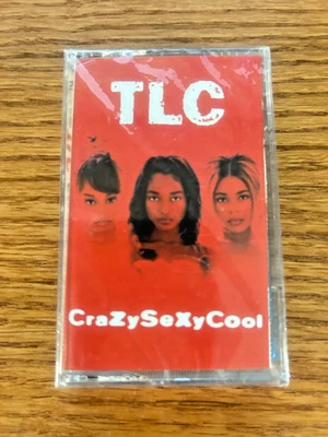 TLC CRAZYSEXYCOOL CASSETTE TAPE (1994 LAFACE) Sealed - Imagem 1 de 4