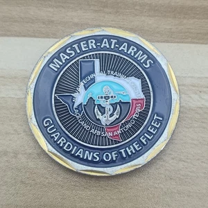 US Navy Security Forces Master-at-Arms Guardians of the Fleet Challenge Coin - Picture 1 of 5