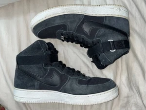 Zapatillas deportivas Nike Air Force 1 altas negras blancas para hombre talla 13 315121-038 - Imagen 1 de 8