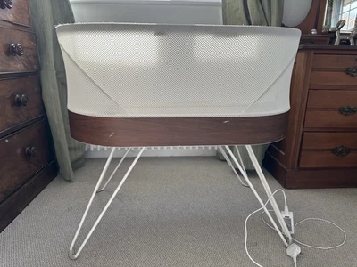 Happiest Baby Snoo Smart Bassinet White With Sheets And Swaddle - Image 1 of 4