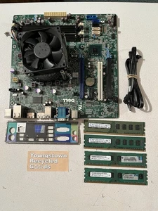 DELL OPTIPLEX 7010 DT/MT MOBO COMBO INTEL i5-3570 CPU 16GB RAM HEATSINK SERIAL - Picture 1 of 17
