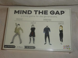 NEU MIND THE GAP BRETTSPIEL QUIZSPIEL FÜR DIE GENERATIONEN 2020 VERSIEGELT - Bild 1 von 2