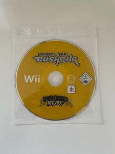 London Taxi Rush Hour Nintendo Wii Disco Solo Probado Palomitas Arcade Raro - Imagen 1 de 1