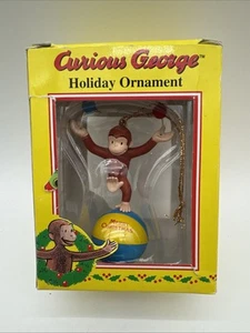 Curious George Holiday Ornament NIB Trevco Trading Co. New juggling ornaments. - Picture 1 of 6