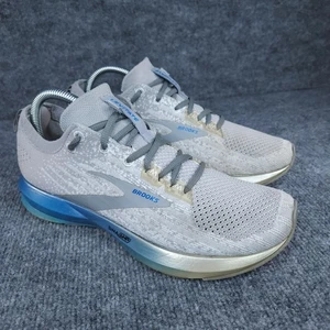 Brooks Levitate 3 Schuhe Herren Größe 7,5 Grau Blau Laufen DNA AMP Strick 1103121D199 - Bild 1 von 16