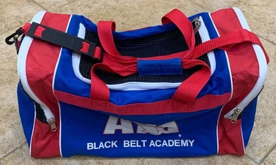 Bolso de Lona ATA TKD Juvenil Cinturón Negro Academia Taekwondo Equipo de Sparring - 21"x12" Foto 1 de 4