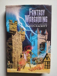 Fantasy wargaming (tapa dura) libro de rol Martin Hackett - Imagen 1 de 7