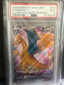 2020 Pokemon SWSH BSP Champion Path Elite #050 Charizard V PSA 9 GEM MINT - Picture 1 of 1