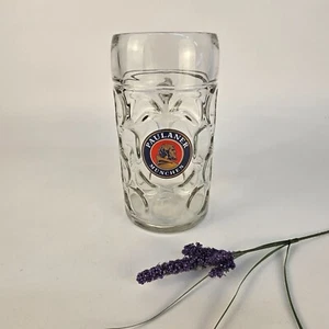 Paulaner Munchen Beer Stein Glass With Handle - 1 Liter - Authentic Oktoberfest - Picture 1 of 8