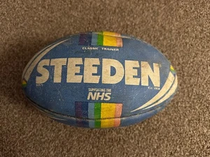 Steeden Classic Trainer Rugby Ball - NHS - Picture 1 of 5
