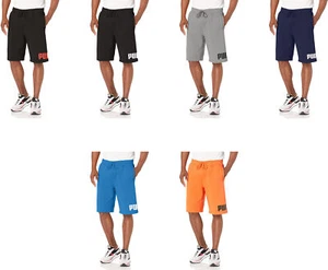 PUMA Men's Big Logo 10" Shorts - Picture 1 of 14