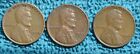 3 - 1952 Lincoln Cents - all 3 Mints - See My Other Listings To Save Shipping!