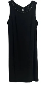 Scarlett Gr. 10 Kleid Neu! Süß! kleines schwarzes Kleid edel! verzierter Hals - Bild 1 von 6