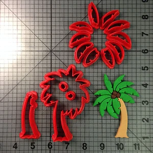 Set tagliabiscotti Palm Tree 101 - Foto 1 di 2