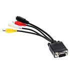 HD Practical Composite PC VGA SVGA TO S-Video Durable Adapter Cable