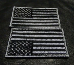 USA AMERICAN FLAG TACTICAL US ARMY REVERSED ACU HOOK PATCH - Picture 1 of 1