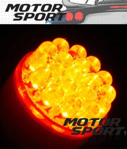 Bombillas de giro 3157 rojas 19 LED x2 3057 3457 4057 - Imagen 1 de 3
