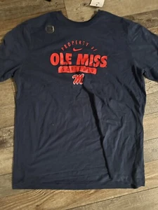 NWT Men's Nike Dri-fit Tshirt - Ole Miss Rebels Softball- Large - Picture 1 of 2