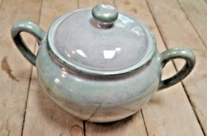 Zuccheriera vintage Nippon China dipinta a mano blu da collezione - Foto 1 di 5