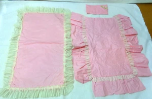 VINTAGE SUSY GOOSE BED REPLACEMENT CANOPY BEDSPREAD/COVER & PILLOW FOR BARBIE - Picture 1 of 4
