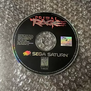 Primal Rage Sega Saturn Game Disc Only - Picture 1 of 2