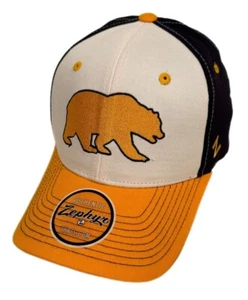 Zephyr NCAA California Golden Bears RARE “Staple" Curved Bill ADJ Hat BRAND NWT - Picture 1 of 6