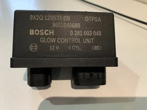 RANGE ROVER SPORT L320 2011 GLOW PLUG RELAY 9X2Q12B533-BB 0 281 003 048 JJ - Picture 1 of 7