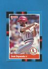 Jose Oquendo 1988 Donruss MLB Baseball #234 (MINT) St. Louis Cardinals