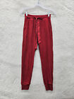Abercrombie Fitch Pant Women Extra Small Red Viscose Blend Regular Fit Sleepwear