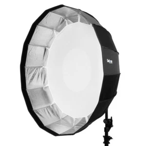 41in/105cm Deep Parabolic Umbrella Softbox 16 Rib Bowens Type Mount Photo Flash - Picture 1 of 12
