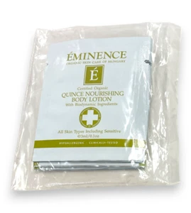 Eminence Organic Quince Nourishing Body Lotion Lot of 12 x (3ml / 0.10fl.oz) - Picture 1 of 1