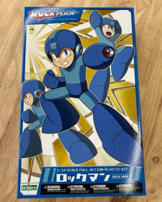 Megaman 1:10 Scale Full Action Plastic Model Kit Rockman Toy KOTOBUKIYA - Image 1 of 4