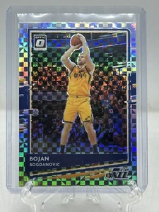 Tablero de comprobación Optic Bojan Bogdanovich #88 2020-21 Prizm estuche SSP Hit Jazz  - Imagen 1 de 8