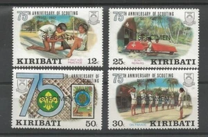1982 Kiribati Scouts 75th anniversary "SPECIMEN" - Bild 1 von 1