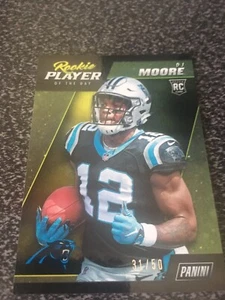 2018 PANINI ROOKIE PLAYER OF THE DAY D J MOORE R-10 #31/50 FOIL - Picture 1 of 2